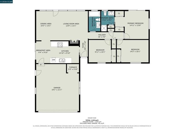1831 Alray Dr, Concord, CA 94519