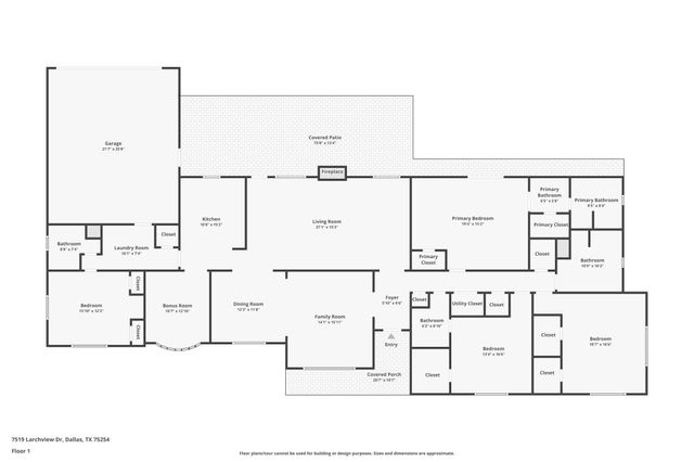 7519 Larchview Drive, Dallas, TX 75254