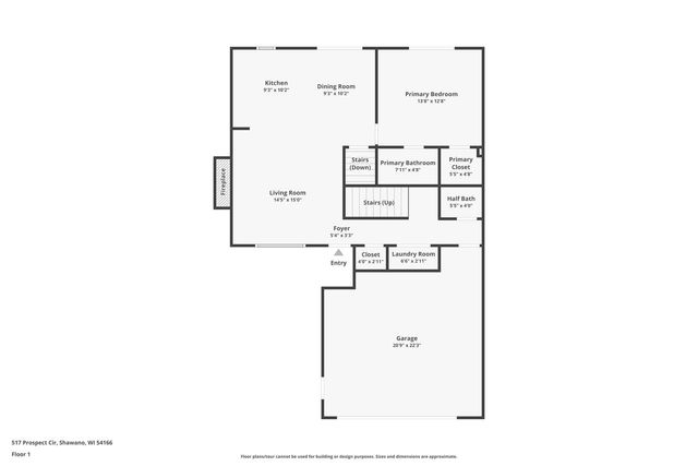 517 PROSPECT CIRCLE, Shawano, WI 54166