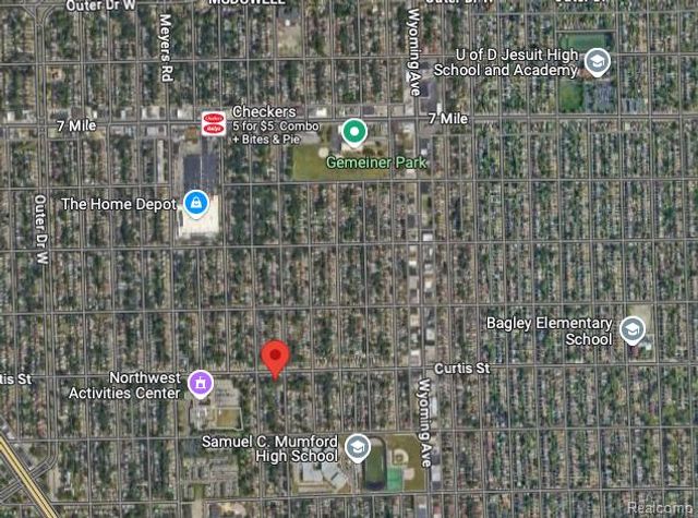 10517 Curtis Street, Detroit, MI 48221