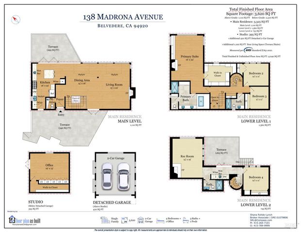 138 Madrona Ave, Belvedere, CA 94920