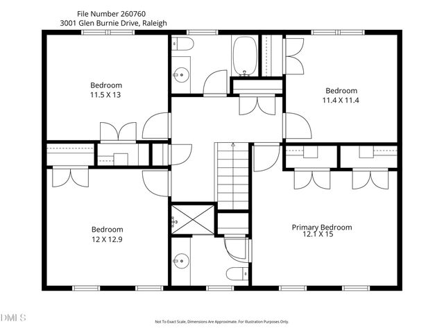 3001 Glen Burnie Drive, Raleigh, NC 27607