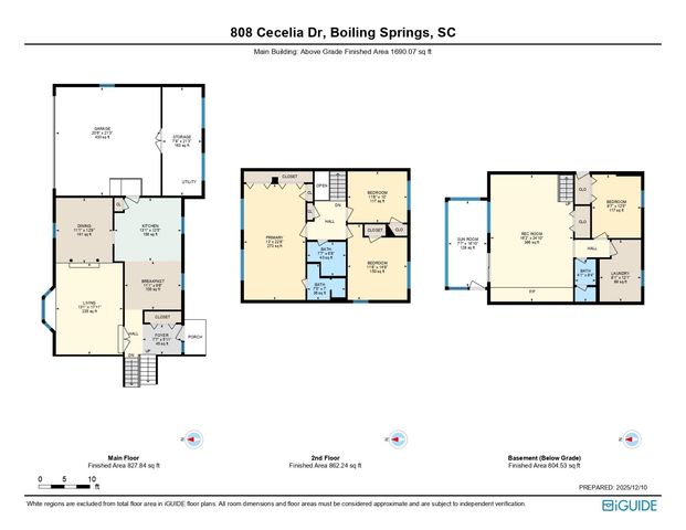 808 Cecelia Drive, Boiling Springs, SC 29316