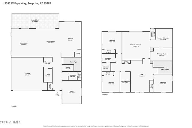 14312 W FAYE Way, Surprise, AZ 85387