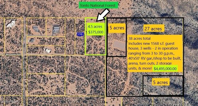 142X4 E MONTELLO Road -, Scottsdale, AZ 85262