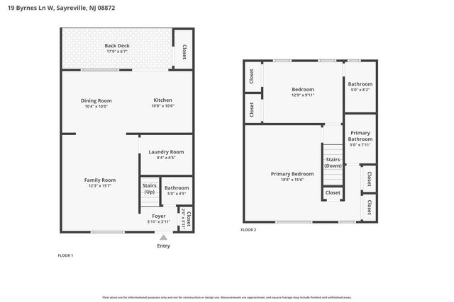 19 W Byrnes Lane, Sayreville, NJ 08872