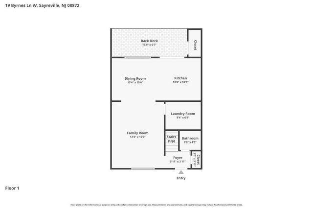 19 W Byrnes Lane, Sayreville, NJ 08872