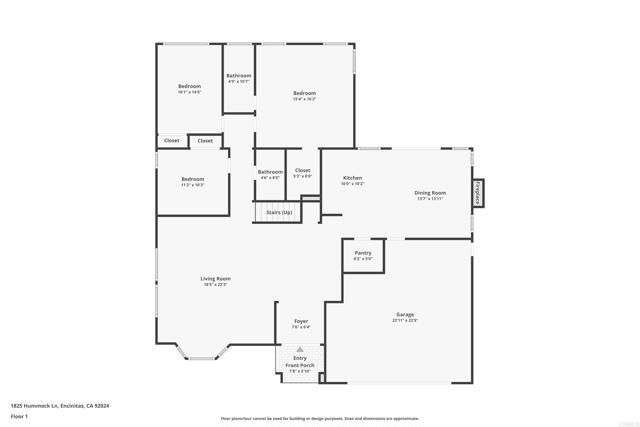 1825 Hummock Lane, Encinitas, CA 92024