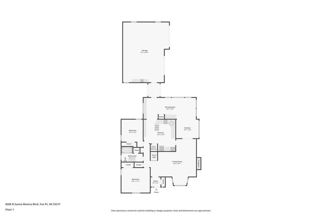 8208 N Santa Monica BOULEVARD, Fox Point, WI 53217