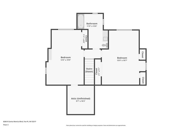 8208 N Santa Monica BOULEVARD, Fox Point, WI 53217