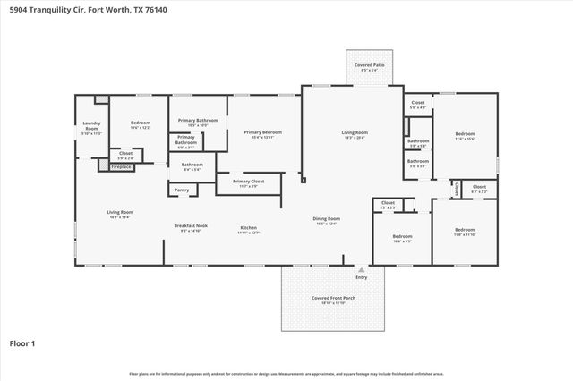 5904 Tranquility Circle, Fort Worth, TX 76140