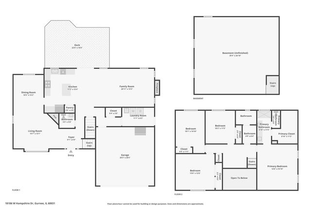 18106 W Hampshire Drive, Gurnee, IL 60031