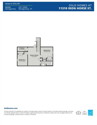 11310 Iron Horse Street, Montgomery, TX 77316