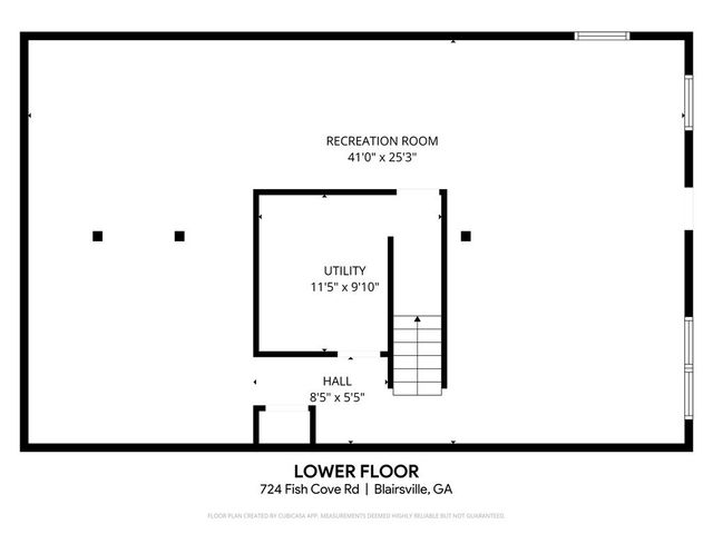 724 Fish Cove Road, Blairsville, GA 30512