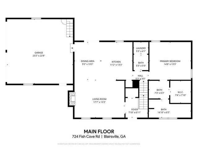 724 Fish Cove Road, Blairsville, GA 30512