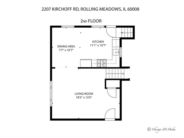 2207 Kirchoff Road, Rolling Meadows, IL 60008