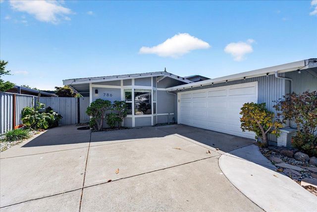 786 Lakewood Drive, Sunnyvale, CA 94089