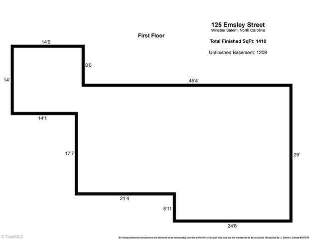 125 Emsley Street, Winston-salem, NC 27103