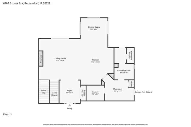 6900 GROVER Station, Bettendorf, IA 52722