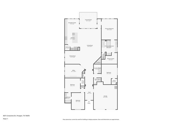 4671 Crossvine Drive, Prosper, TX 75078