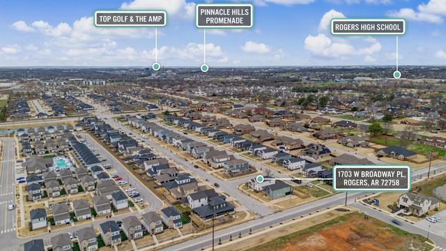 1703 W Broadway Place, Rogers, AR 72758
