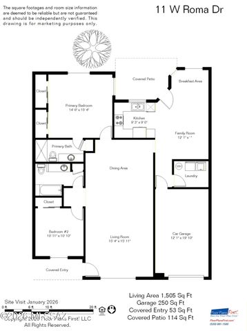 11 W Roma Drive, Tucson, AZ 85737