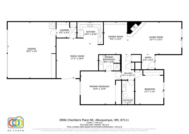 8906 CHAMBERS Place NE, Albuquerque, NM 87111