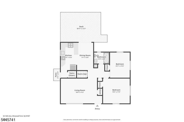 64 16Th Ave, Elmwood Park Boro, NJ 07407