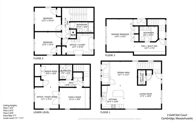 2 Gold Star Court, Cambridge, MA 02140