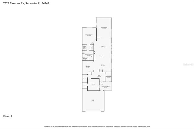 7523 CAMPUS COVE, Sarasota, FL 34243