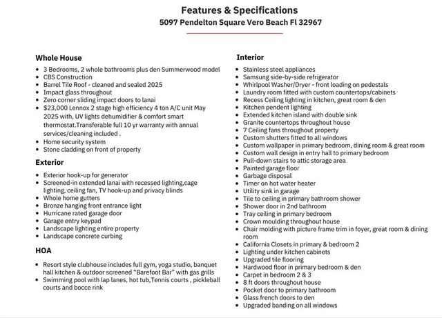 5097 Pendelton Square, Vero Beach, FL 32967