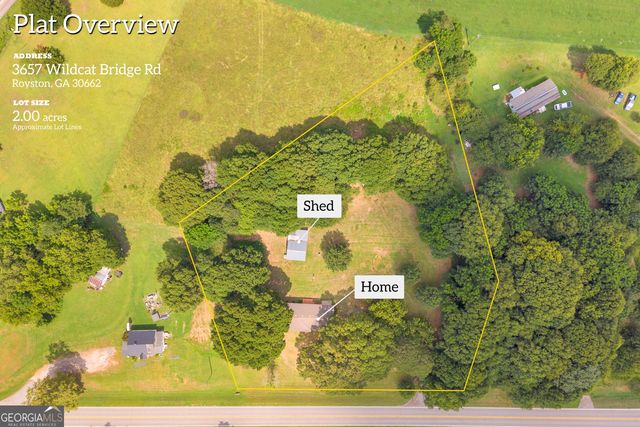 3657 Wildcat Bridge Road, Royston, GA 30662