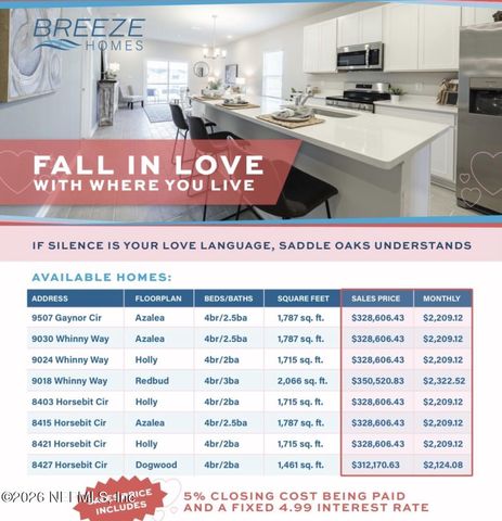 8403 HORSEBIT Circle LOT 279, Jacksonville, FL 32219