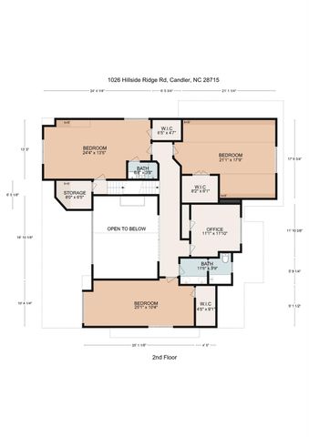 1026 Hillside Ridge Road, Candler, NC 28715