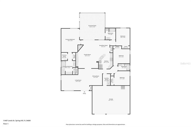 11407 LEEDS DRIVE, Spring Hill, FL 34609