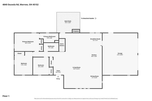 4840 Roachester Osceola Road, Salem Twp, OH 45152