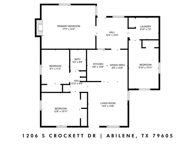 1206 S Crockett Drive, Abilene, TX 79605
