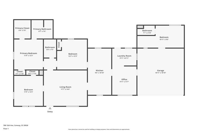 708 15th Ave., Conway, SC 29526