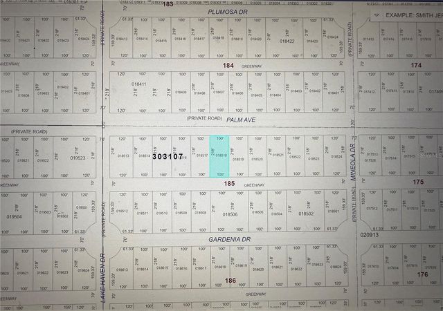 513 PALM AVENUE, Indian Lake Estates, FL 33855