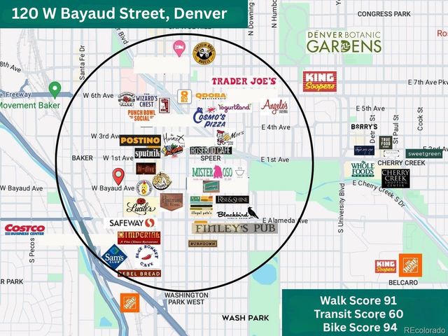 120 W Bayaud Avenue, Denver, CO 80223
