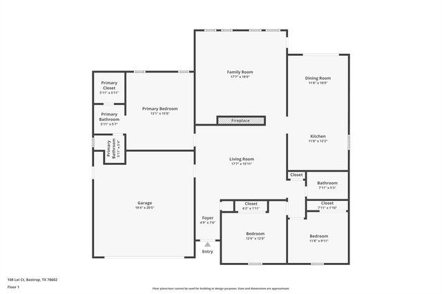 108 Lei CT, Bastrop, TX 78602