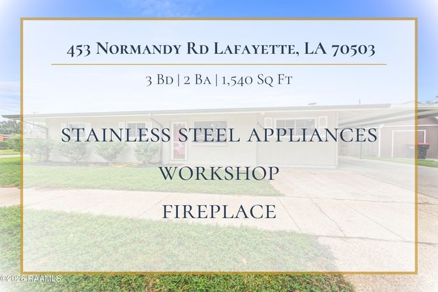 453 Normandy Road, Lafayette, LA 70503