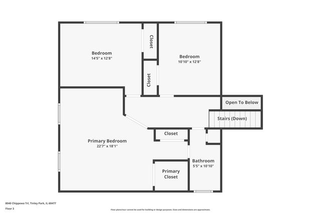 8040 Chippewa Trail, Tinley Park, IL 60477