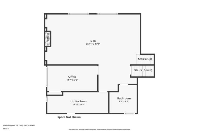 8040 Chippewa Trail, Tinley Park, IL 60477
