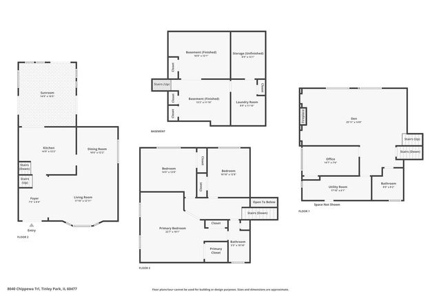 8040 Chippewa Trail, Tinley Park, IL 60477