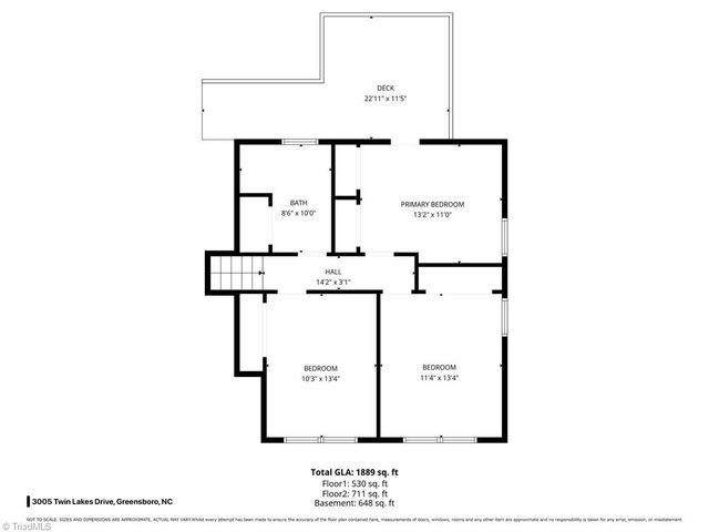 3005 Twin Lakes Drive, Greensboro, NC 27407