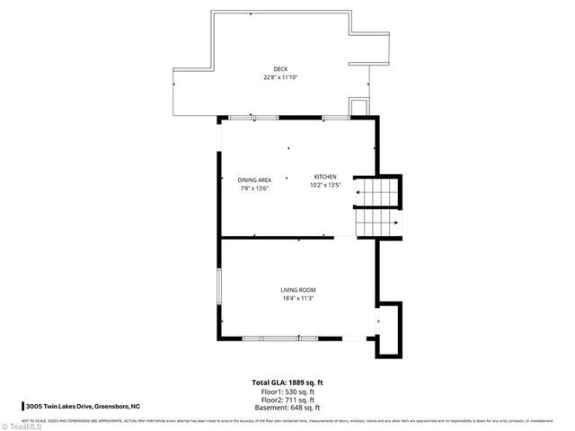 3005 Twin Lakes Drive, Greensboro, NC 27407