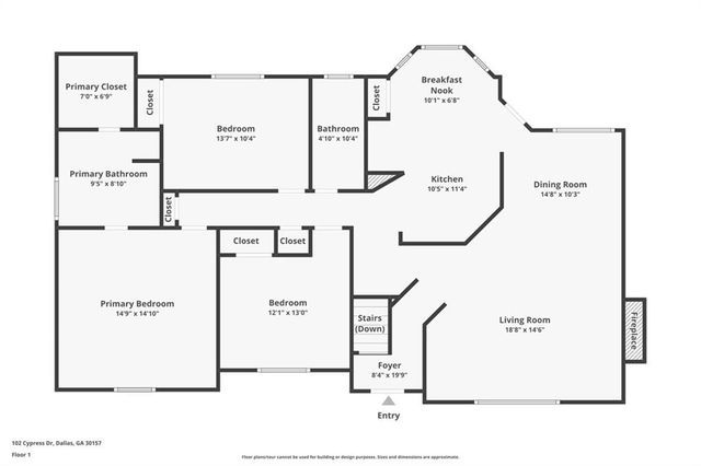 102 Cypress Drive, Dallas, GA 30157