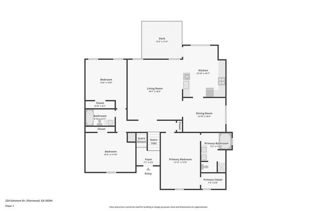 224 Solomon Drive, Ellenwood, GA 30294