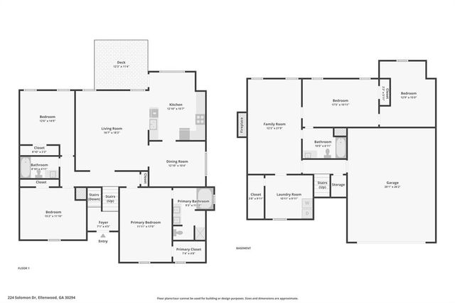 224 Solomon Drive, Ellenwood, GA 30294